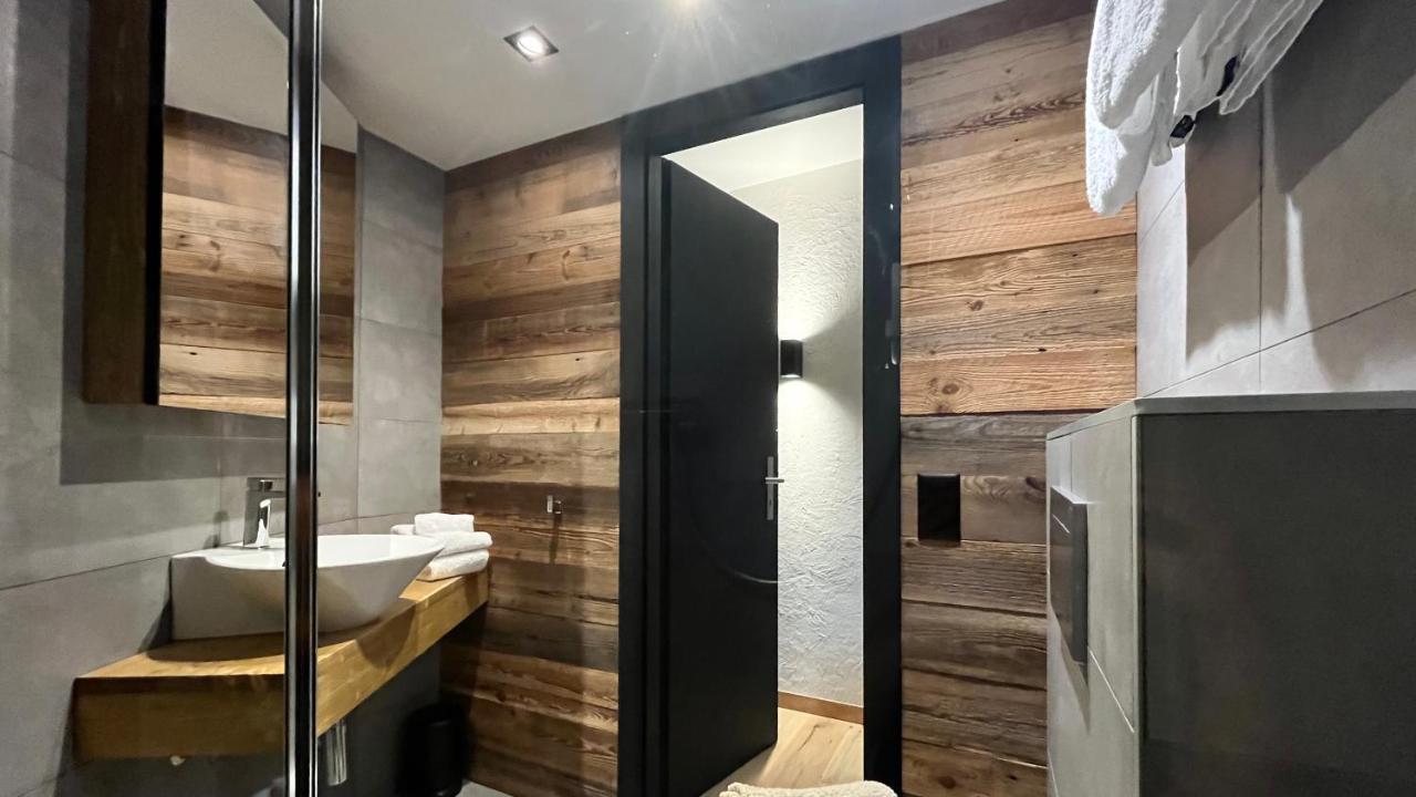Les Cerfs - Appartement & Studio - Anzère Екстериор снимка