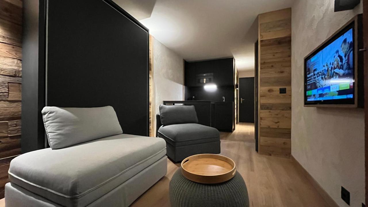 Les Cerfs - Appartement & Studio - Anzère Екстериор снимка