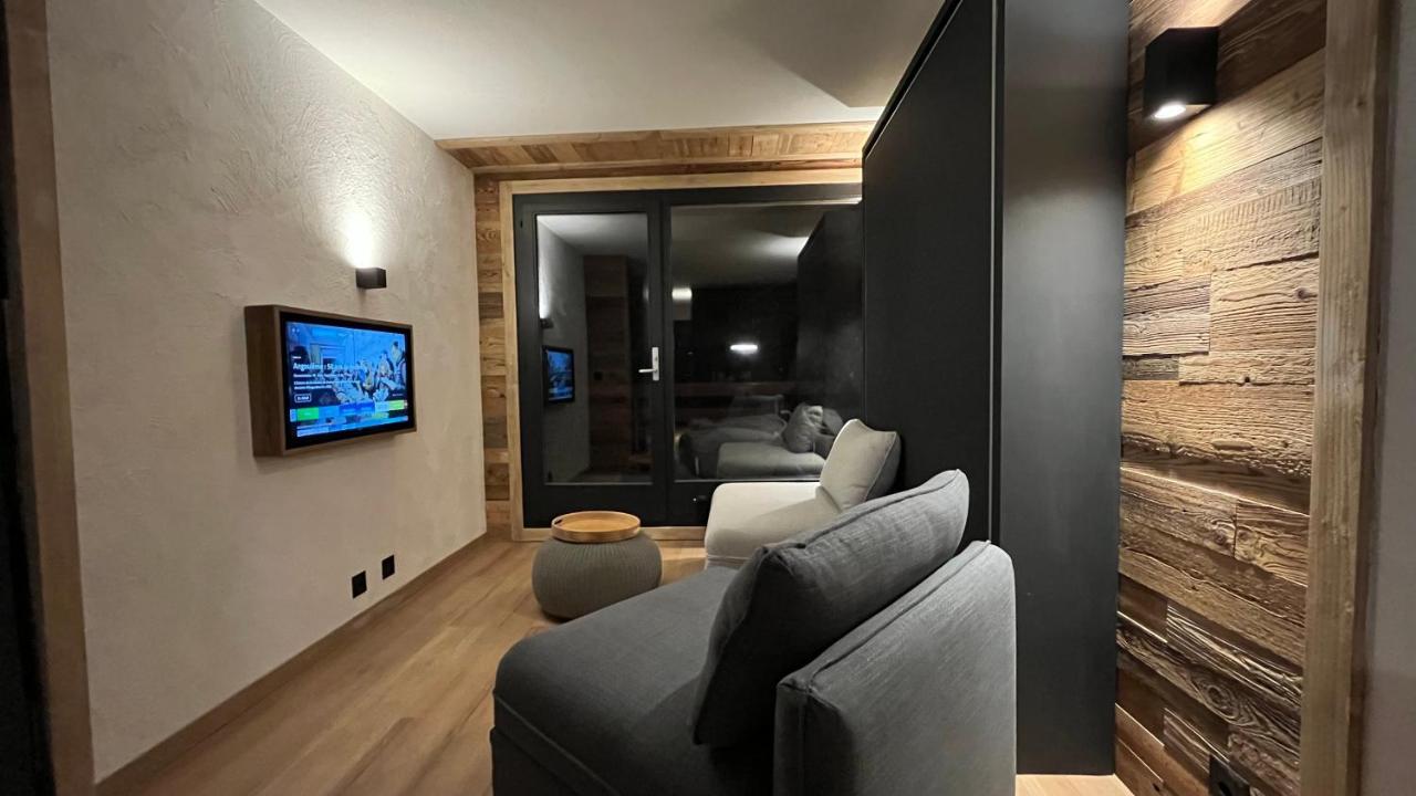 Les Cerfs - Appartement & Studio - Anzère Екстериор снимка