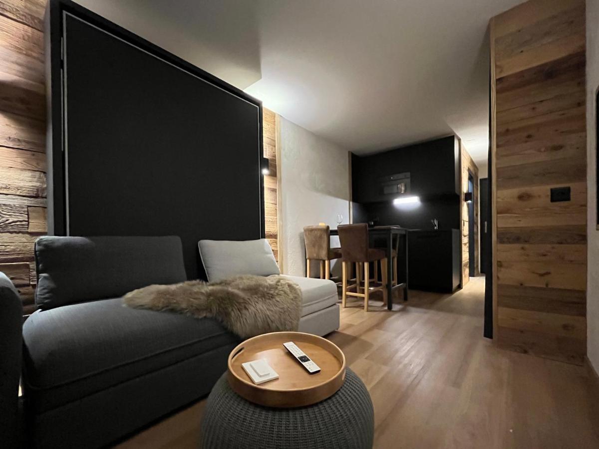 Les Cerfs - Appartement & Studio - Anzère Екстериор снимка