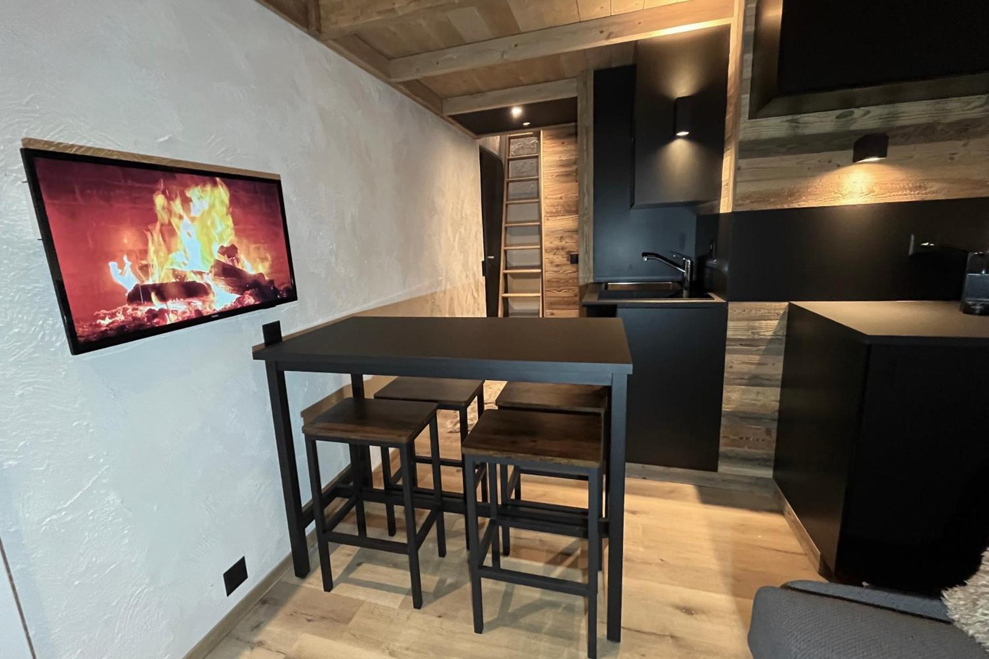 Les Cerfs - Appartement & Studio - Anzère Екстериор снимка
