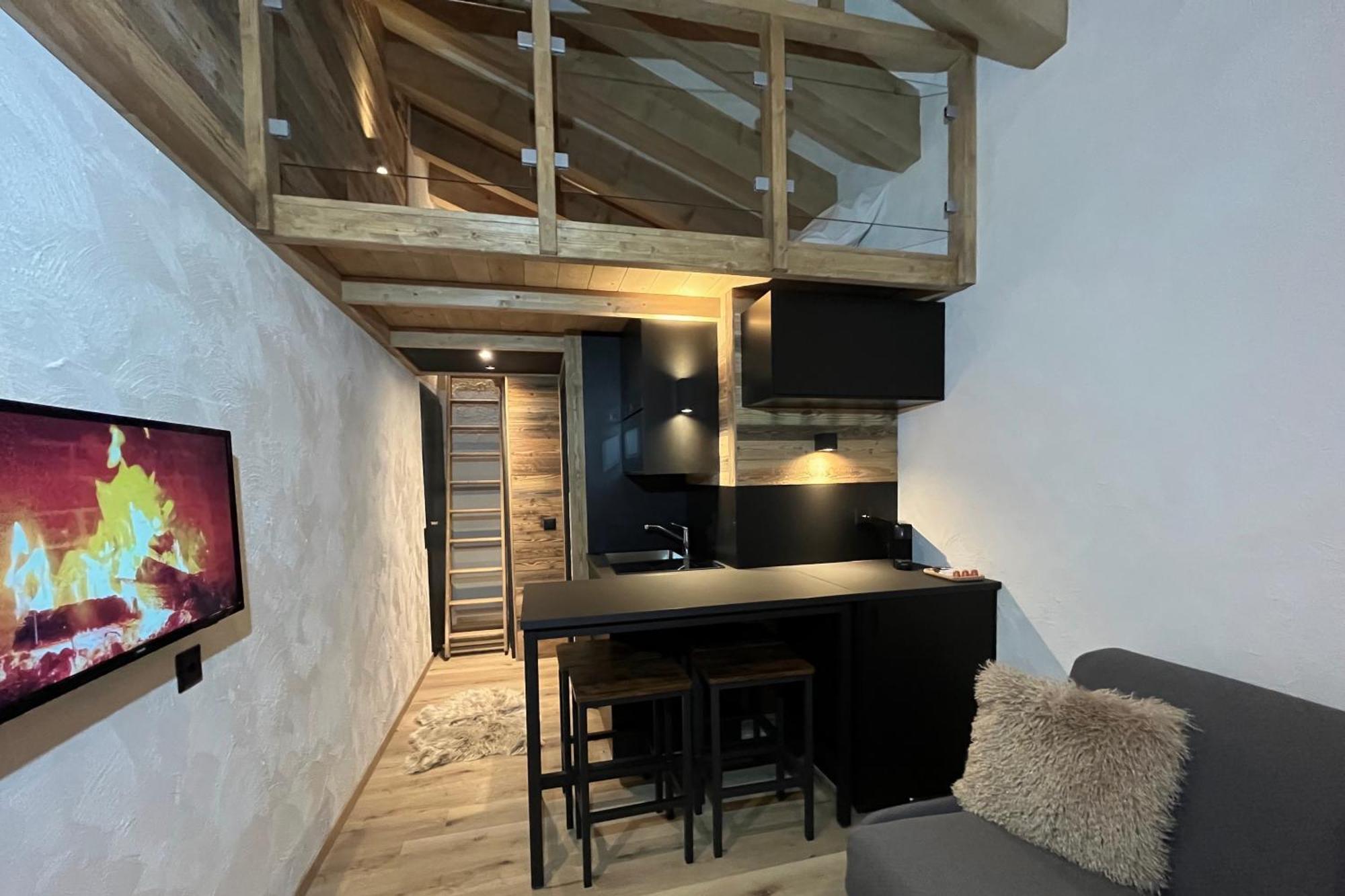 Les Cerfs - Appartement & Studio - Anzère Екстериор снимка