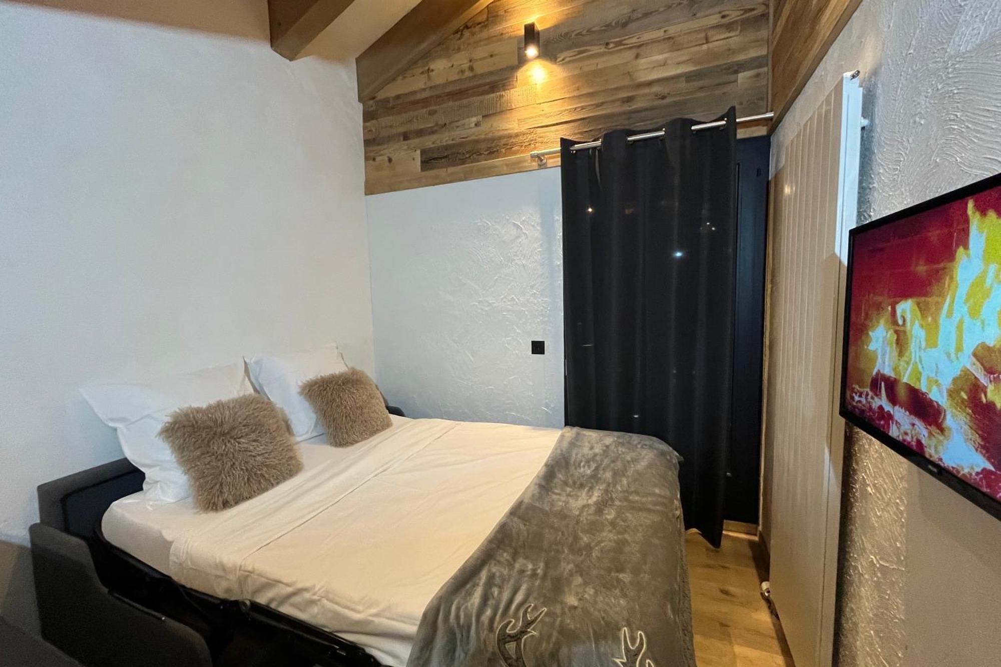 Les Cerfs - Appartement & Studio - Anzère Екстериор снимка